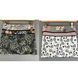 ZAND Amsterdam Reversible Wrap Skirt Floral Patterns Hippie